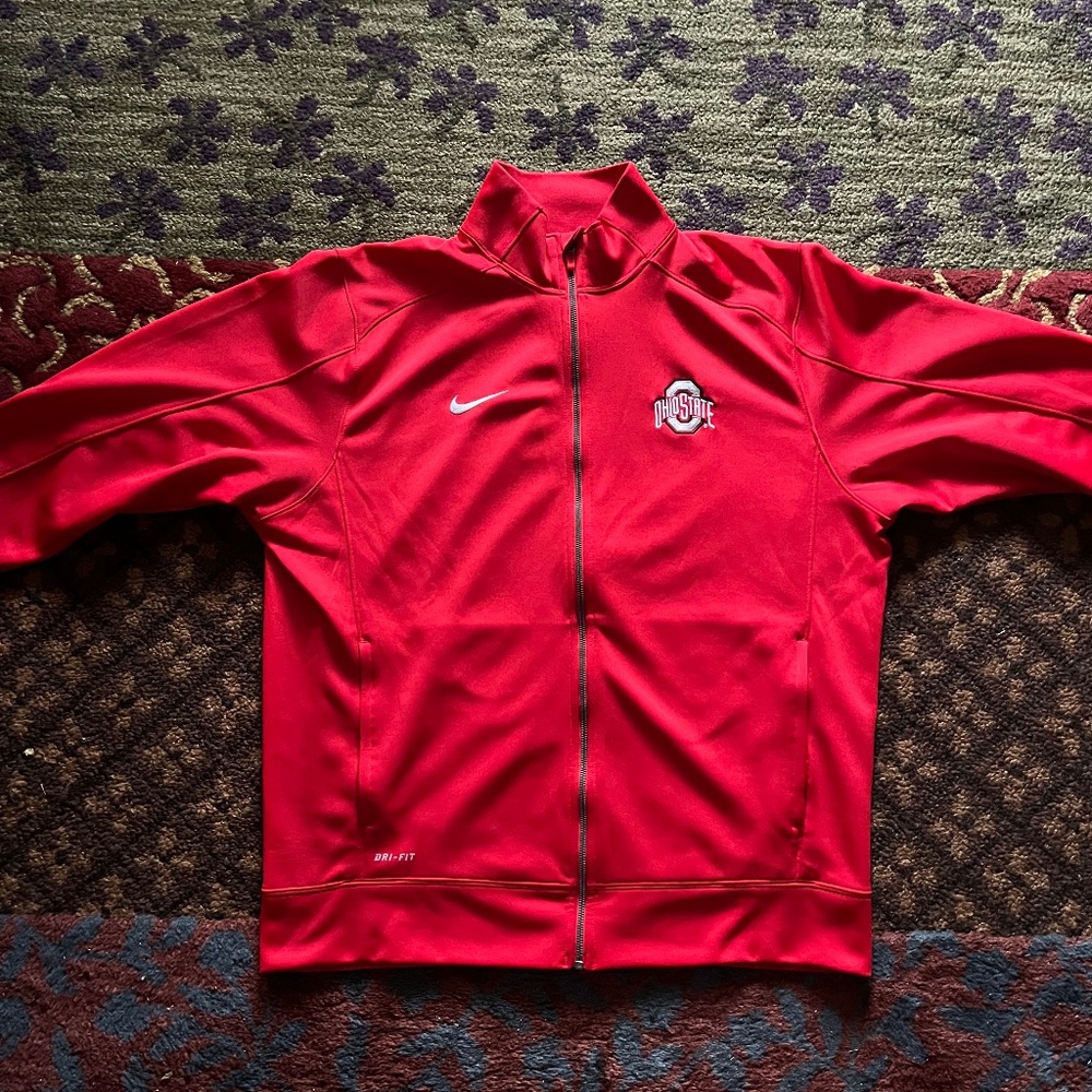 Nike Scarlet and grey lightweight jacket XL